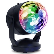 혼시티 USB 휴대용 미러볼 스탠드, 1개, 혼합 색상