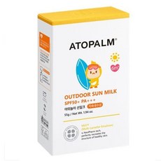 아토팜 야외놀이 선밀크 55g