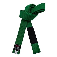 브라질 Jiu Jitsu 청소년 어린이 이하 벨트 시스템, 그린 스트랩 - 자수 있음, 기본 모델명/품번