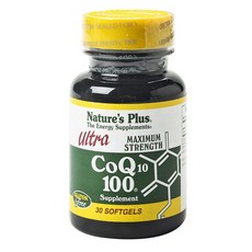 Nature's Plus 最大強度超輔酶 Q10 100 粒軟膠囊, 1個, 30入