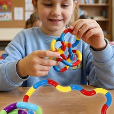 예미노 피젯토이 어린이장난감, 보라