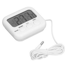 수온계 어류 수족관용 LCD 디지털 디스플레이 온도 측정 도구 -40~70℃, 수온계, 어류 수족관용 LCD 디지털 디스플레이 온도