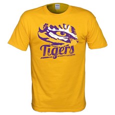 New World Graphics NCAA 디스트레스드 로고 티셔츠 - 멀티 팀