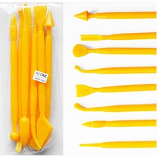 핸디몰 찍기틀.모양틀.점토틀 도구틀 점토도구 다양한모음, 8조도구세트(전문가용)