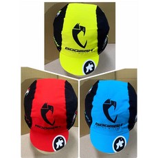 『時尚單車』ASSOS 小帽 布帽 義大利製, 1個, 黑/黃