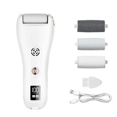 USB 전동 각질 리무버 발 뒤꿈치 깎기 충전식 흡진 기능 각질 용이한 물 세척, 상세페이지 참조, 상세페이지 참조