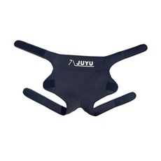 갯바위 낚시용 힙커버 패드 쿠션 미끄럼방지 초경량, 1개, A. 두꺼운 검정색, L 버클 타입