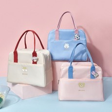 딜리셔스 쿨러백 보온보냉 백 도시락가방 캠핑 등산 han+42210dV, 블루