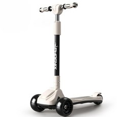 3발 킥보드 접이식 성인용 휴대용 스포츠 레저 청소년 스쿠터 씽씽카 삼륜, 03. 레드