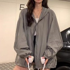 冰絲防曬衣女款輕薄服外套2025新款夏季寬鬆大碼防紫外線薄款胖mm