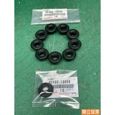 【汽車零件專家】豐田 凌志 車系 90480-18006 90480-18001 PCV閥橡膠墊圈 PCV閥橡扣環 原廠, 1個