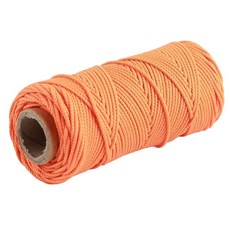 휴대용 스쿠버 다이빙 릴 라인 교체용 고강도 스풀 릴 라인 코드, Orange