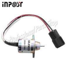 12V 119233 -77932 Yanmar 1503ES-12S5SUC12S용 정지 솔레노이드 밸브 -66510