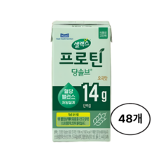 셀렉스 프로틴 당솔브 음료 오곡맛 190ml 48개