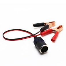 板橋現貨-電瓶夾子轉換器 點菸器【傻瓜批發】(HK6), 1個, (HK6)電瓶夾子轉換器