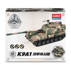 탱크프라모델 15403 자주곡사포 전차 탱크만들기 4D키트 K9A1, 본상품