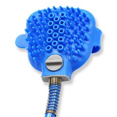 강아지 샤워기 애견 목욕 브러쉬 실리콘 마사지 샤워헤드, 1개, 상세페이지 참조