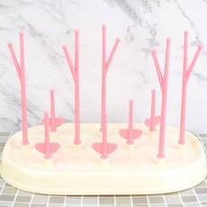 셀엔드 플라스틱 병 건조대 텀블러건조대 젖병건조대