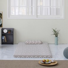 무중력 110T 슬립 매트리스 메모리폼 라텍스 침대 바닥 토퍼 꿀잠매트