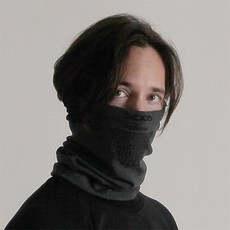 YDOB melan 頸暖器 2 種, idob melan 頸部保暖黑色 2