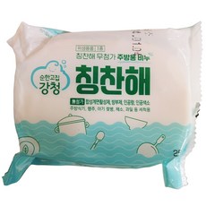 강청 칭찬해 주방 비누 250g 무첨가 설거지 설겆이 천연 EM 이강산닷컴, 5개