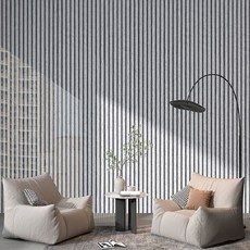 살림장인 판판해서 더 고급스러운 붙이는 템바보드 우드 단열 시트지 벽지 10개입, 그레이