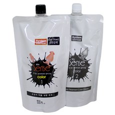 DK 윈 센스 오징어먹물 컬러크림 1 2제 각 500ml, 흑색, 1개, 1개