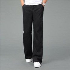 티류으스 남성 겨울 부츠컷 청바지 기모 스판 데님 팬츠 진청 데일리 워싱진