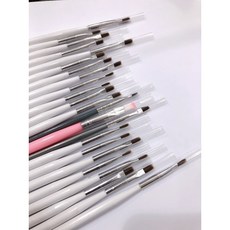 葛珞莉Gloria Nail 美甲彩繪凝膠筆, 1個, 扁頭(筆毛約0.7寬約0.4)