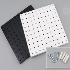 친친 1P 타공판 게시판, 흰색