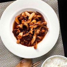 군산 탱탱 오징어볶음 400g 불오징어 매콤쫄깃 쭈꾸미 밀키트 술안주 저녁반찬 레시피, 1개