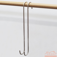 긴 롱 S자 고리 실버 에스자 후크 걸이 10cm, 1개, 30cm실버