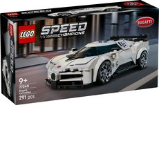 樂高 77240 速度冠軍 Bugatti Centodieci 超級豪華跑車, 1個, 混合色