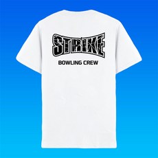 볼링크루 볼링 스트라이크 티셔츠 Bowling Strike 반팔티 의류