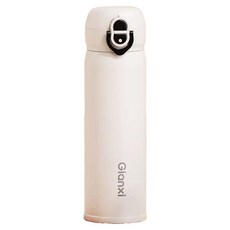 GIANXI 드림 더블 보온 텀블러, 1개, 480ml, 화이트