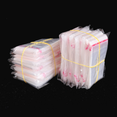 스모모스튜디오 OPP 비닐 접착 봉투 미니 5.5x6.8x2.3cm, 100개