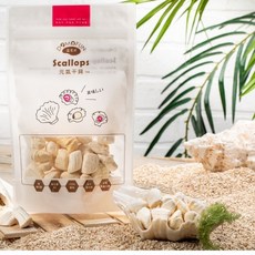 DOMOFUN 逗毛坊 元氣干貝凍乾 寵物零食 高蛋白無添加, 1個, 元氣干貝 30g