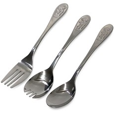 상일 (해피)아동용 스텐 수저/포크 아동수저포크 유아 zin+368IF, 해피 아동숟가락