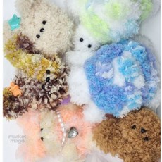 마켓마고 뽀글모루인형만들기 낱개랜덤 모루인형재료