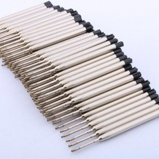 100pcs 블랙 PC 볼펜 리필 편지지 학교 쓰기 도매 펜 리필