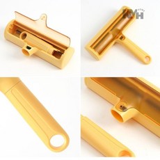 반려동물털제거기 물세척, 1개, 옐로우, 겸용