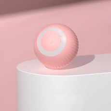引力 福媽寵物 貓玩具 電動逗貓球 雷射逗貓 自動轉向逗貓球 貓咪玩具 發光滾動, 滾滾球-櫻花粉, 1個, 詳見說明