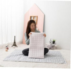 매트 바닥 패드 방수매트 유아 깔개 아기방수요 아기 요패드 방수패드 방수 방수요 59000EA 1EA, 래빗 그레이, M(65x100cm)