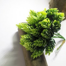 人造植物, P110仿真多肉+木頭底座(隨機), 1套
