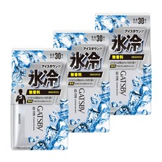 GATSBY(개츠비) 아이스 데오도란트 바디 페이퍼 맨즈 제한 몸체 시트 무향료