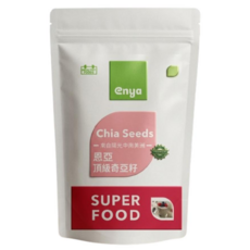 enya 恩亞 奇亞籽 富含Omega-3&6 植物性蛋白質 膳食纖維 礦物質 200g, 1個