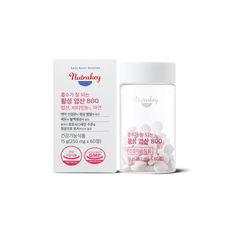 NutraKey 葉酸錠 葉酸, 60顆, 1罐