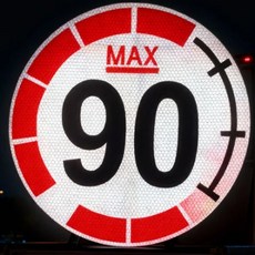 저속 차량 스티커 고휘도 반사 스티커 카라반 캠핑카 트럭