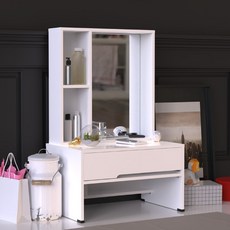 APEX 아미띠에 600 좌식 화장대, 화이트