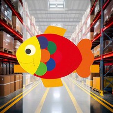 역할놀이머리띠 물고기 1개입 유치원 문화센터 소꿉놀이 신축성 연극 선생님